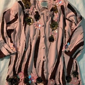 Gorgeous beaded cardigan…..size Small….